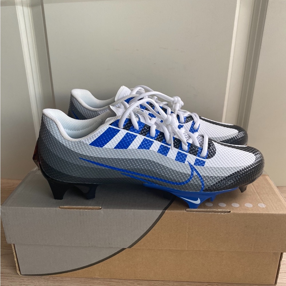 Nike Vapor Edge Speed 360 Football Cleats Royal/White/Black Men - SZ 8.5 - Picture 2 of 4